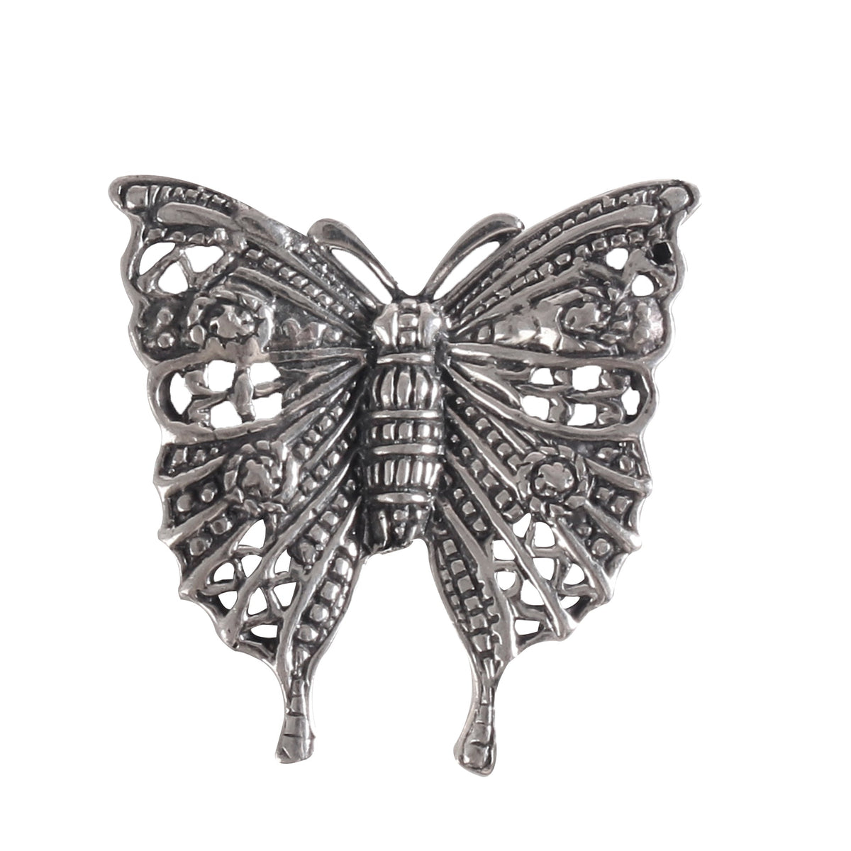 925 Silver Butterfly Brooch Timeless Elegance