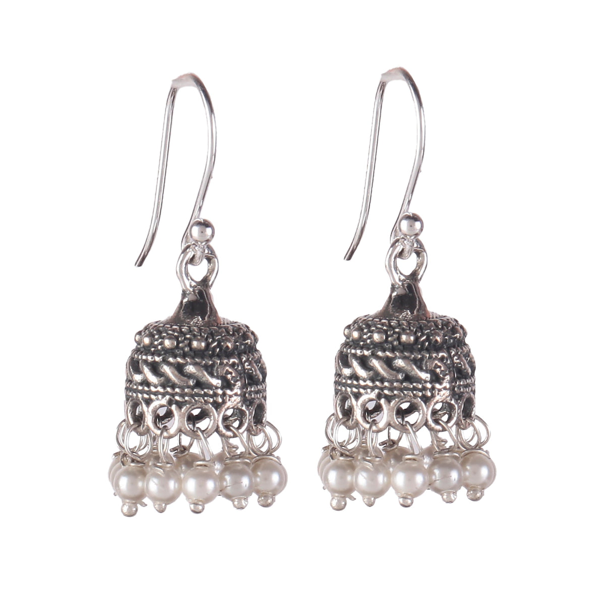 925 Sterling Silver Pearl Earrings for Women | Fastive Silver Jewelry | Handcrafted Elegant Gift