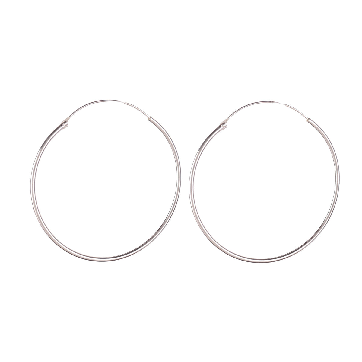 925 Sterling Silver Hoop Earrings for Women | Elegant Silver Jewelry | Handcrafted Luxury Gift