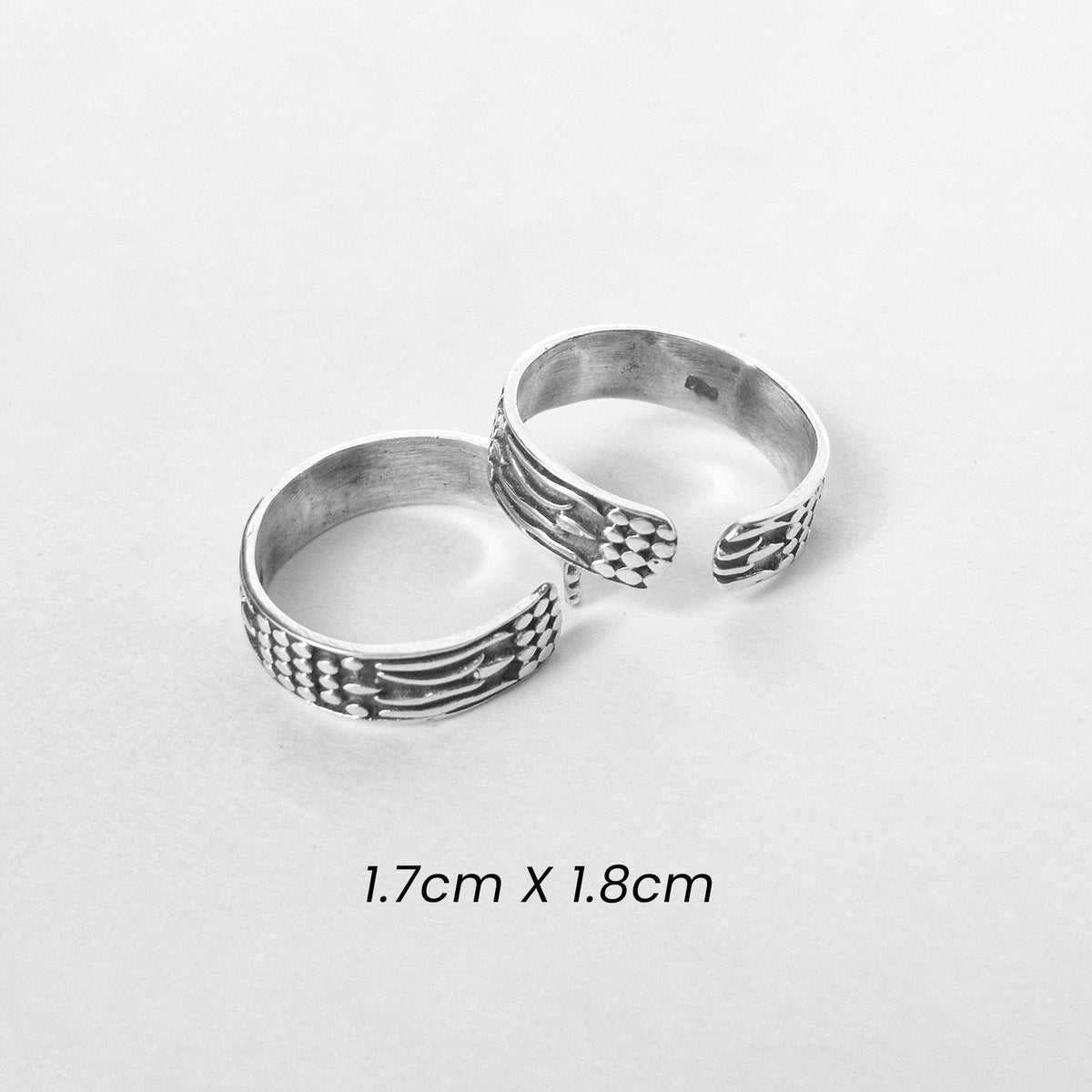 925 Sterling Silver Toe Ring for Women | Adjustable Handmade Jewelry | Classic, Durable & Comfortable Fit