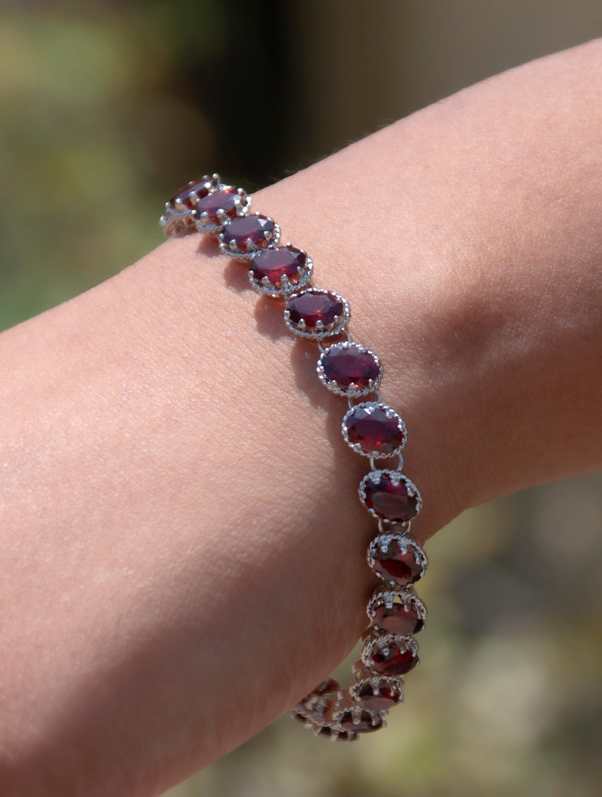 Garnet Bracelet