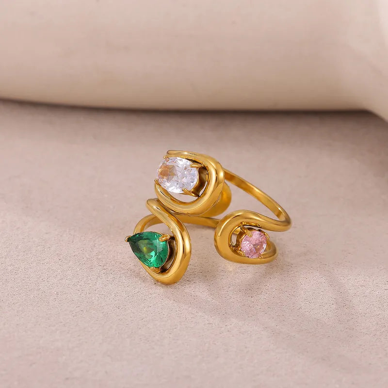 Geometric Pattern Retro Style Ring 62carat