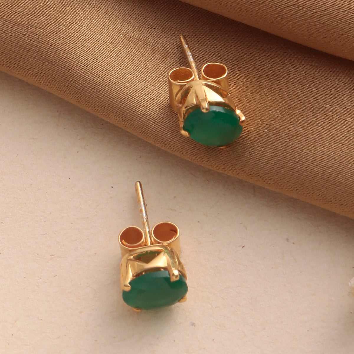 Gold Plated Stud Eartop