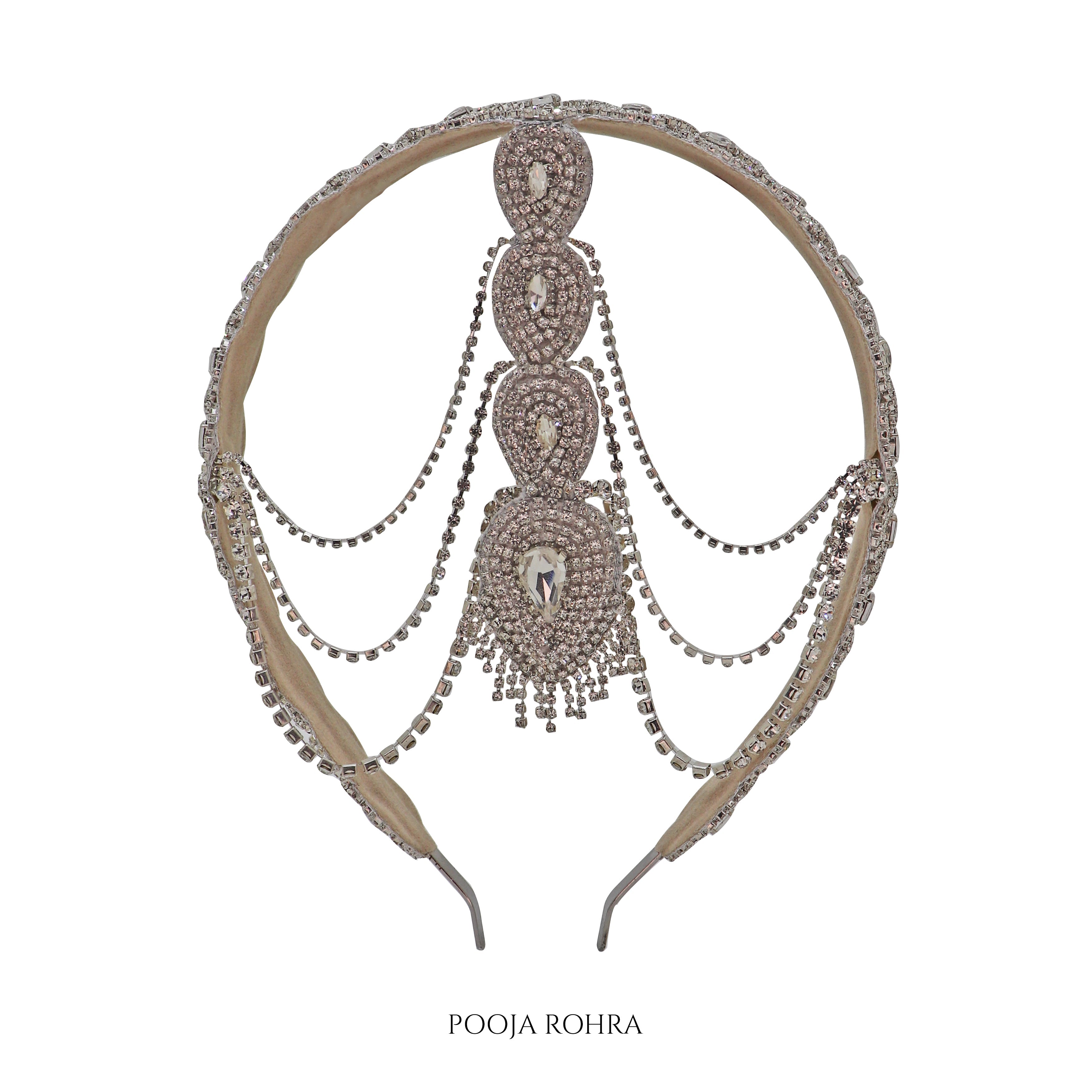 Riva Headband with maangtika