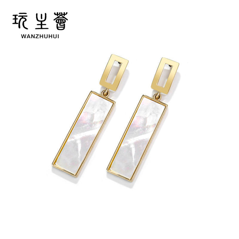 astria-jewellery-gold-plated-geometric-drop-earrings-for-women-rectangular-pearl-inlay-design-minimal-elegant-party-daily-wear-jewellery