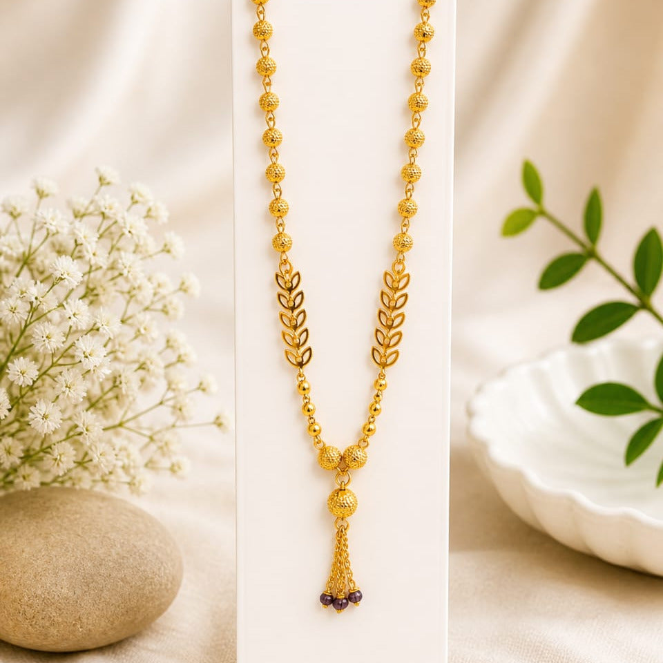astria-golden-leaf-tassel-mangalsutra