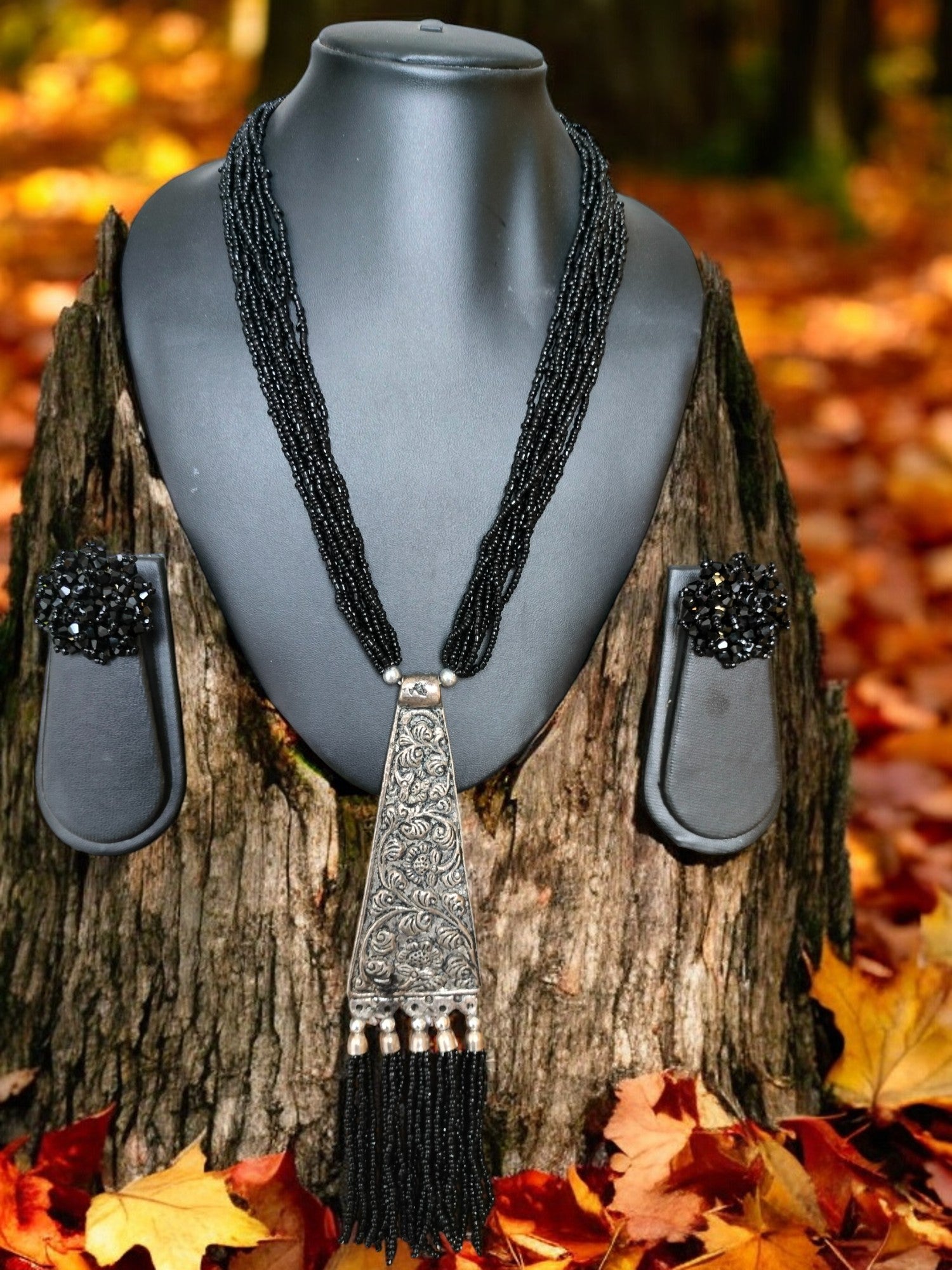Regal Elegance Handmade With Statement Studs