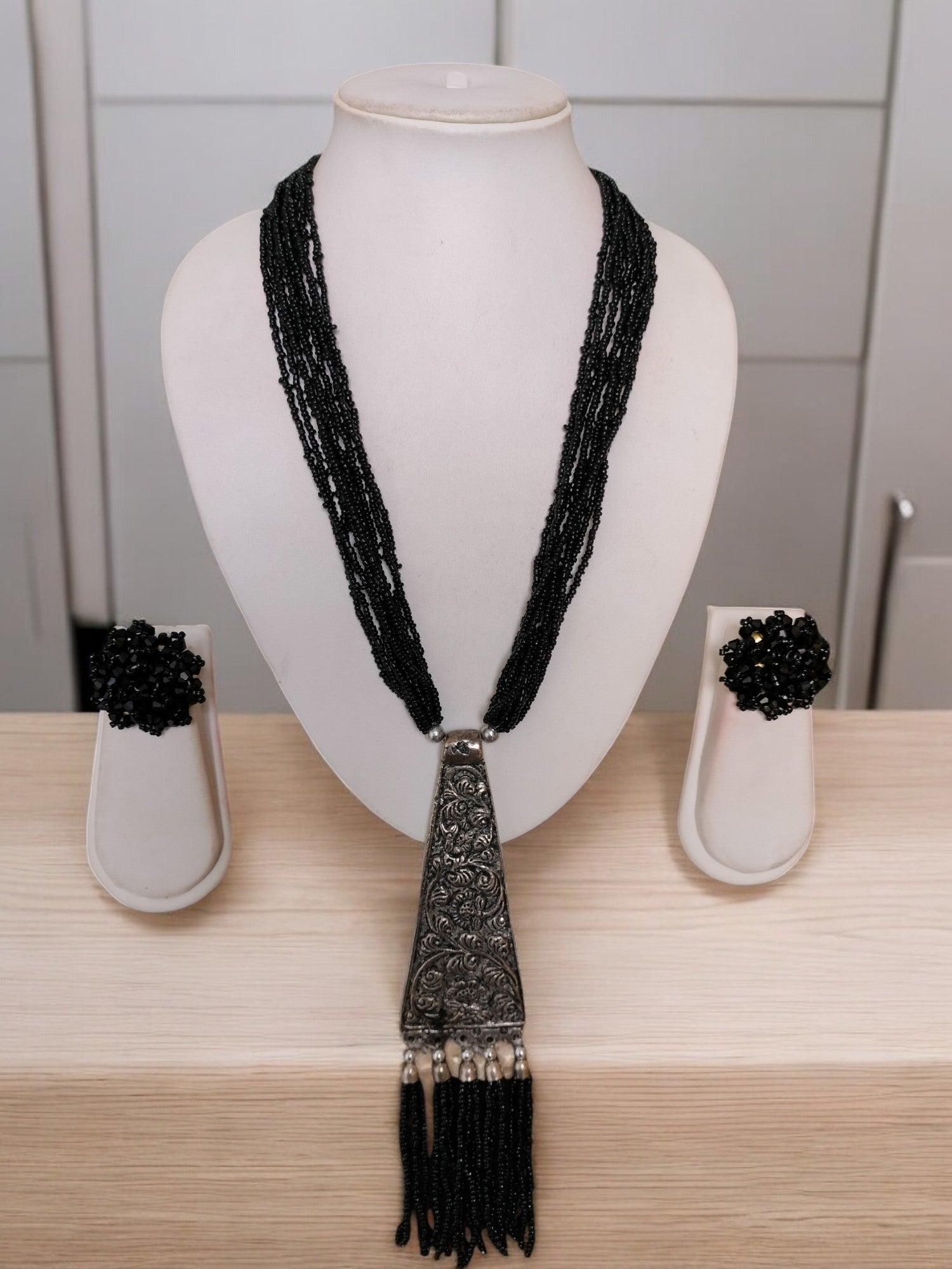 Regal Elegance Handmade With Statement Studs