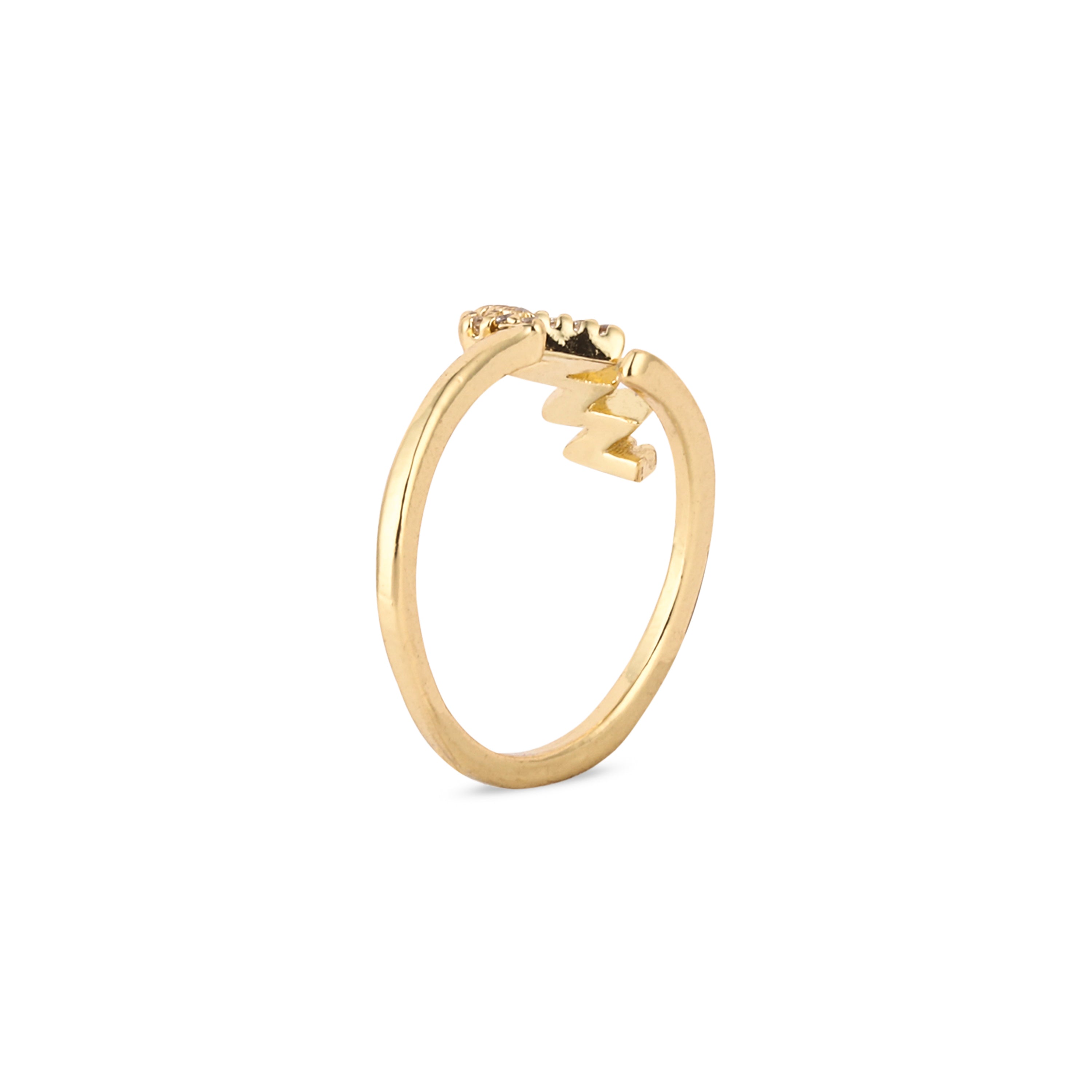 Twilight Glimmer Anti Tarnish Adjustable Ring