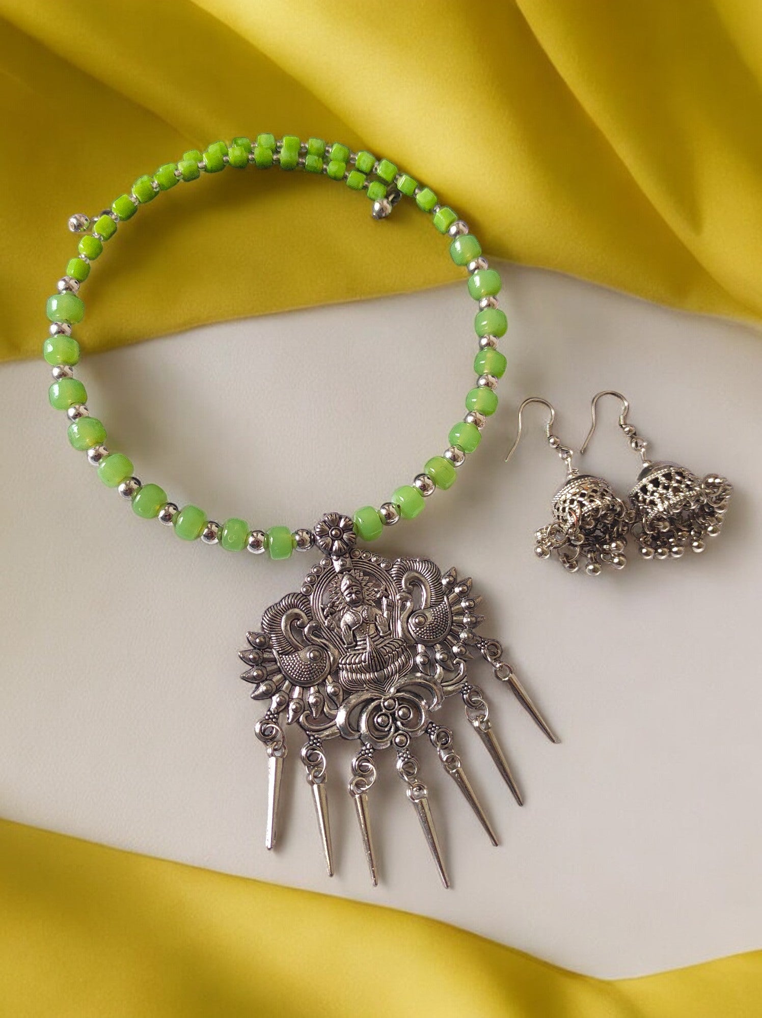 Divine Laxmi Deity Set -Handmade