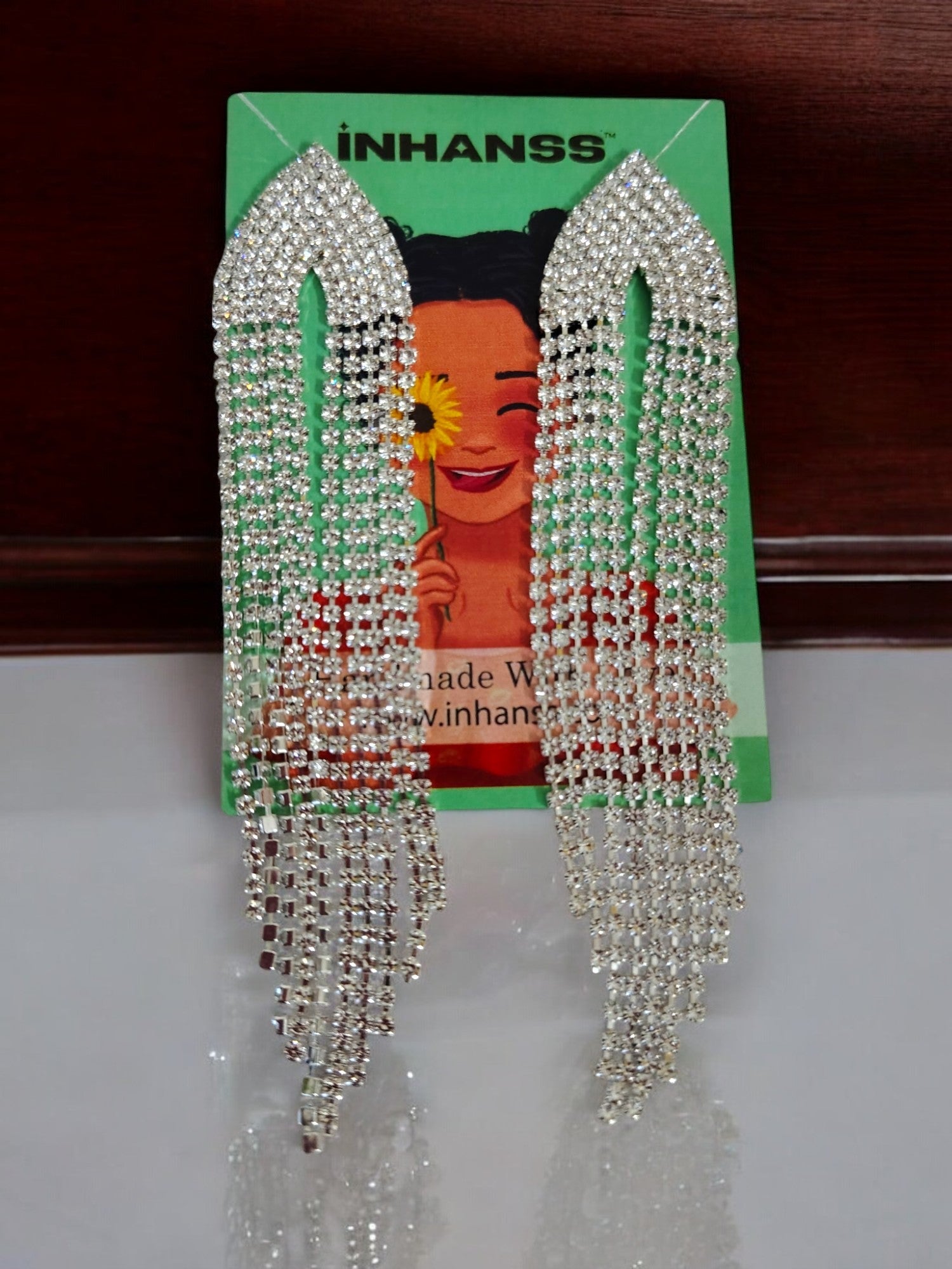 Glitz & Glam Cascade Statement Earrings - Valentine Hamper