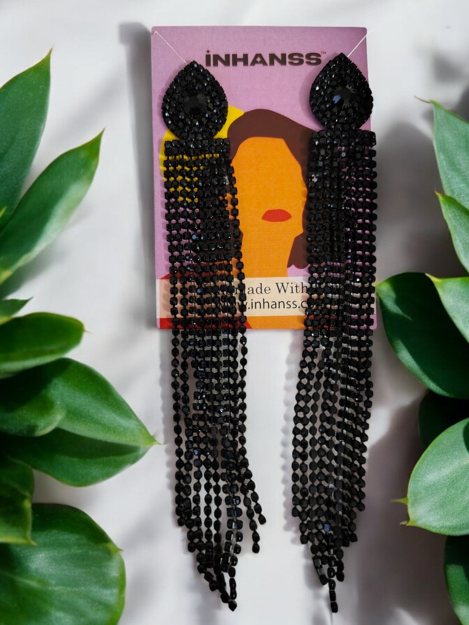 Glitz & Glam Cascade Statement Earrings - Valentine Hamper