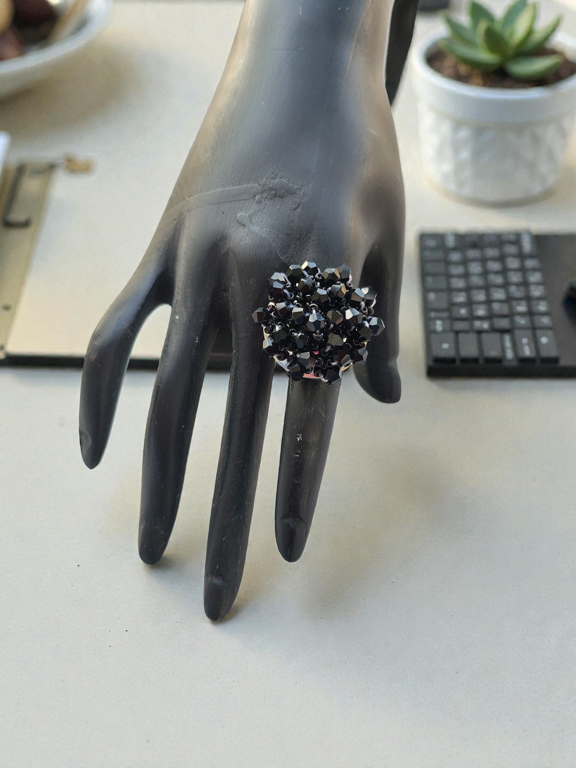 Everyday Pop Crystal Statement Ring â€“ Small Size (11 Colours Available)