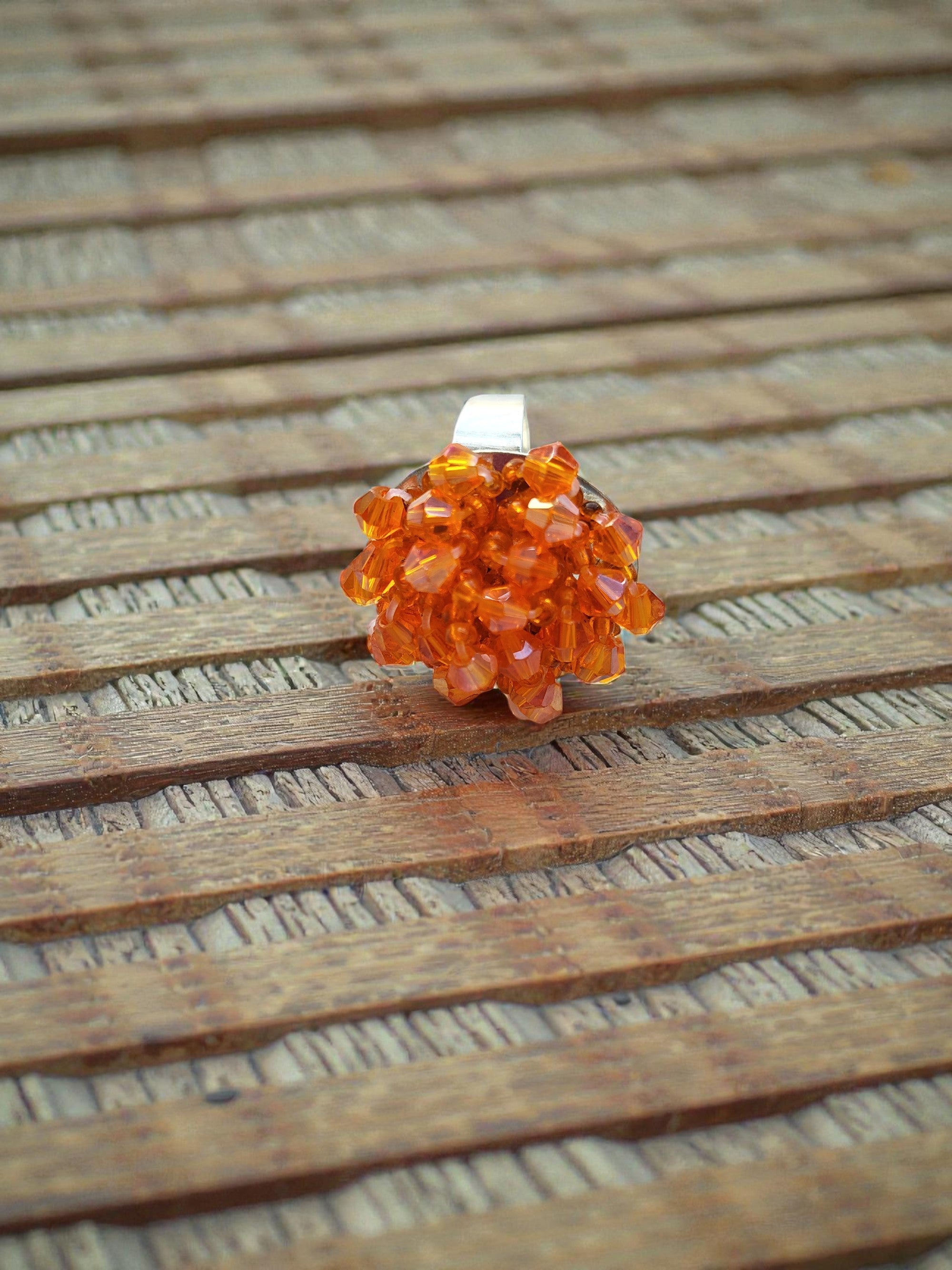 Everyday Pop Crystal Statement Ring â€“ Small Size (11 Colours Available)