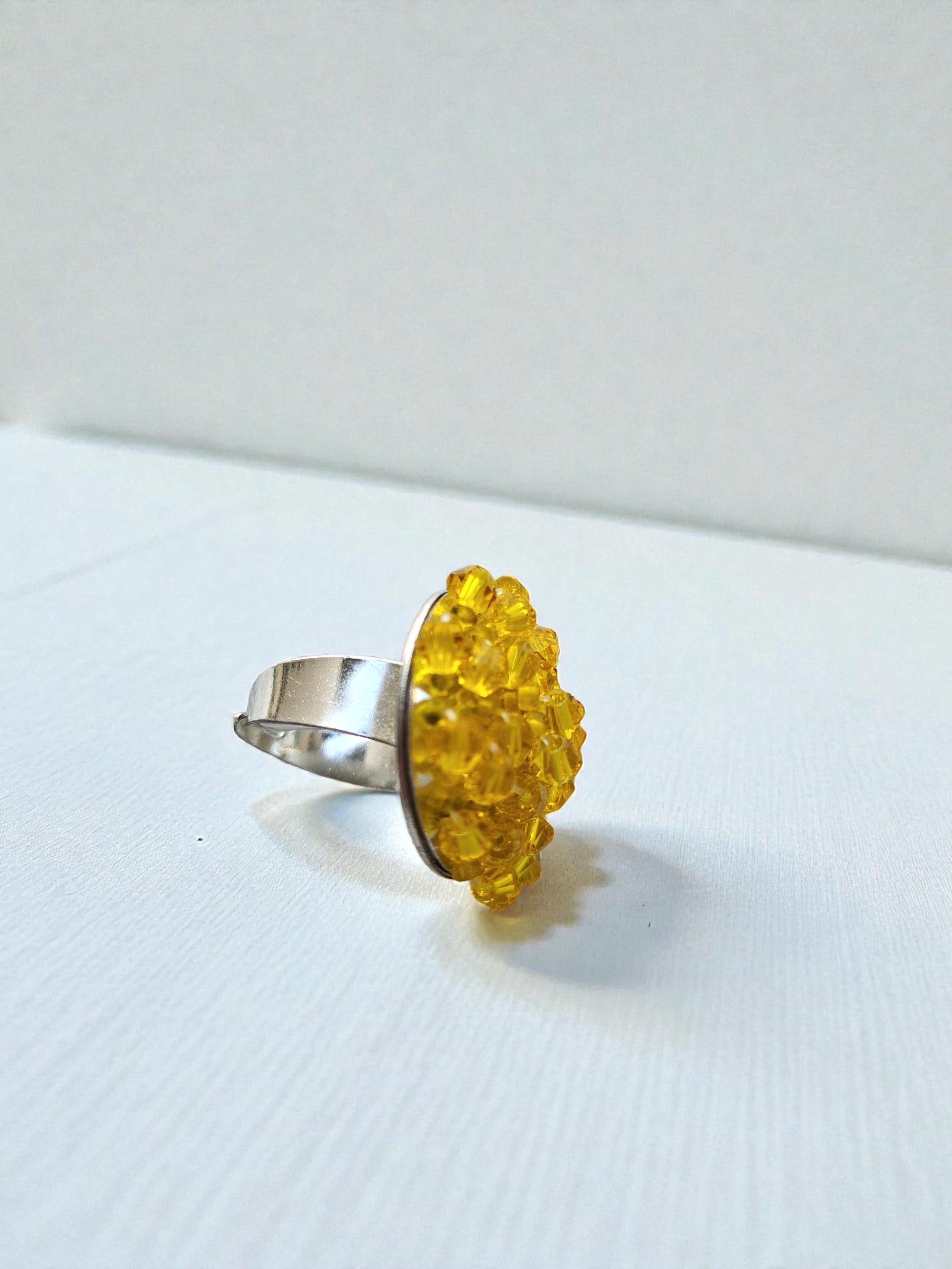 Everyday Pop Crystal Statement Ring â€“ Small Size (11 Colours Available)
