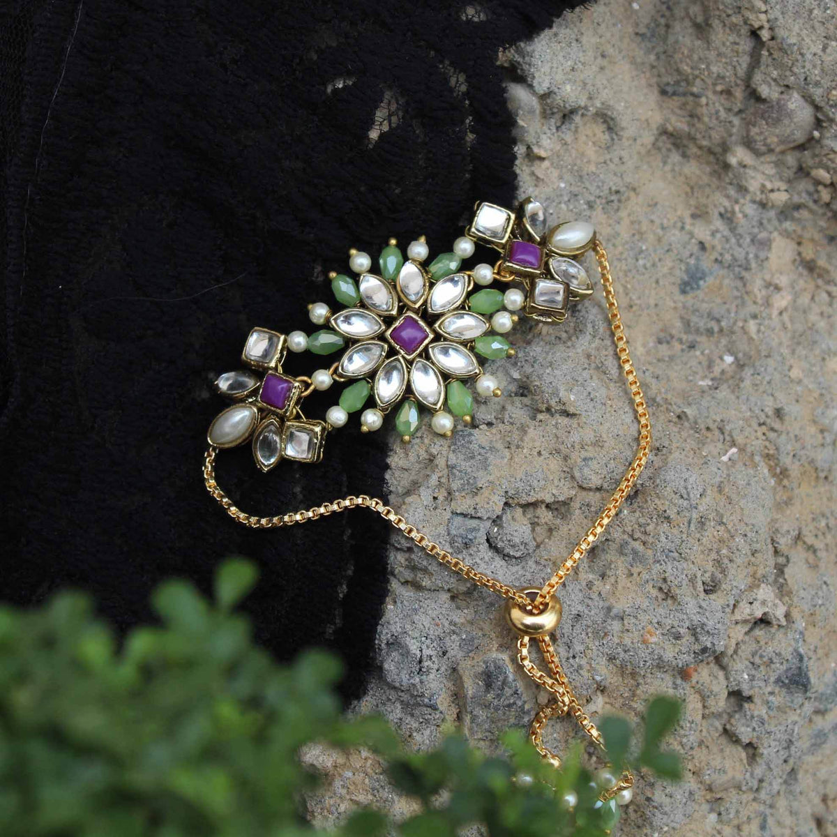 Pearl Twirl Bracelet - BeAbhika.com