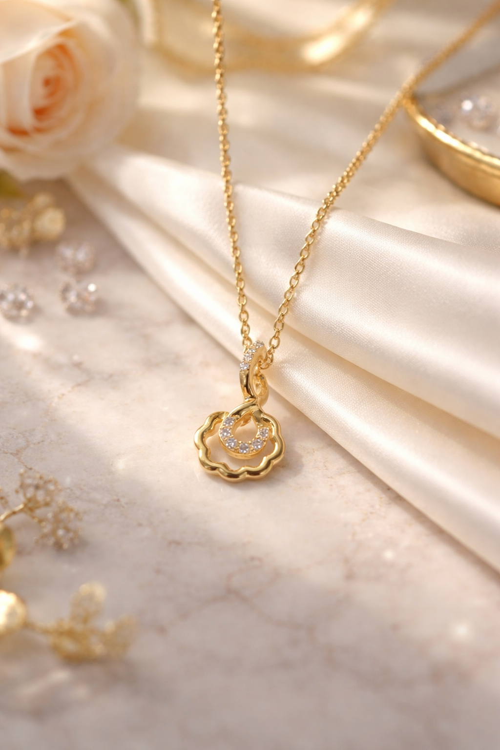 Gold Plated 925 Sterling Silver Pendant
