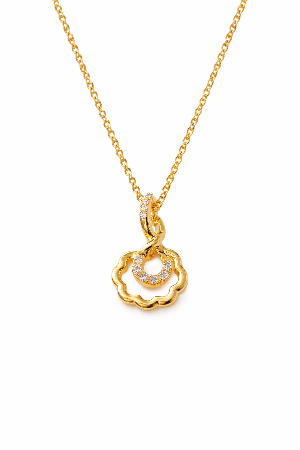 Gold Plated 925 Sterling Silver Pendant