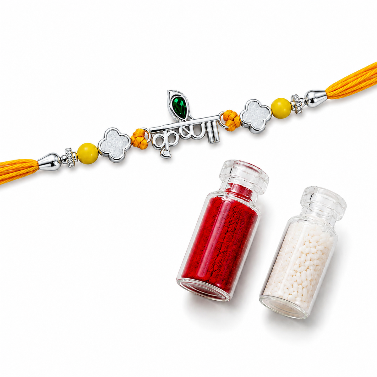 Premium Silver Rakhi Collection