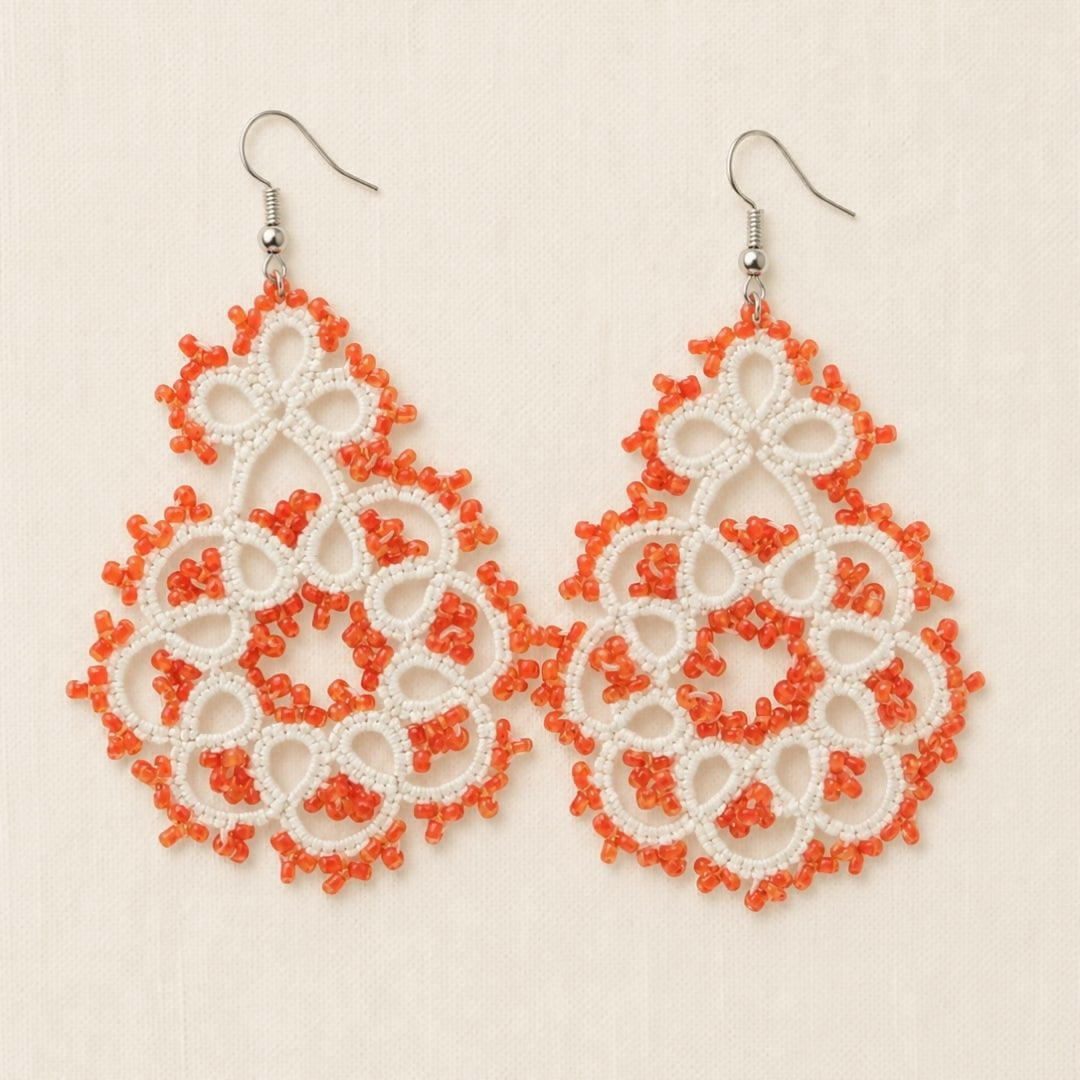 Tangerine Twist Earrings
