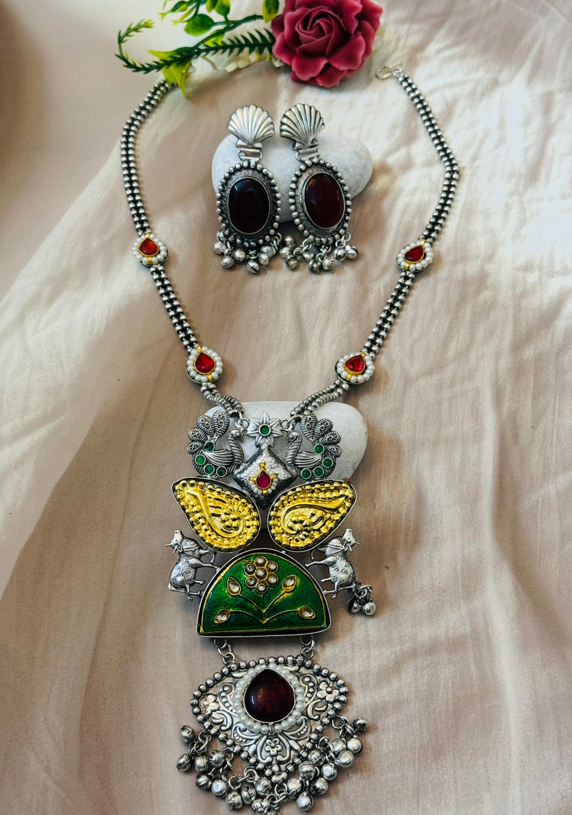Kundan Rajvari Necklace Set