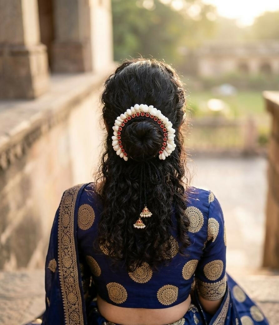 Temple jewellery Gajra