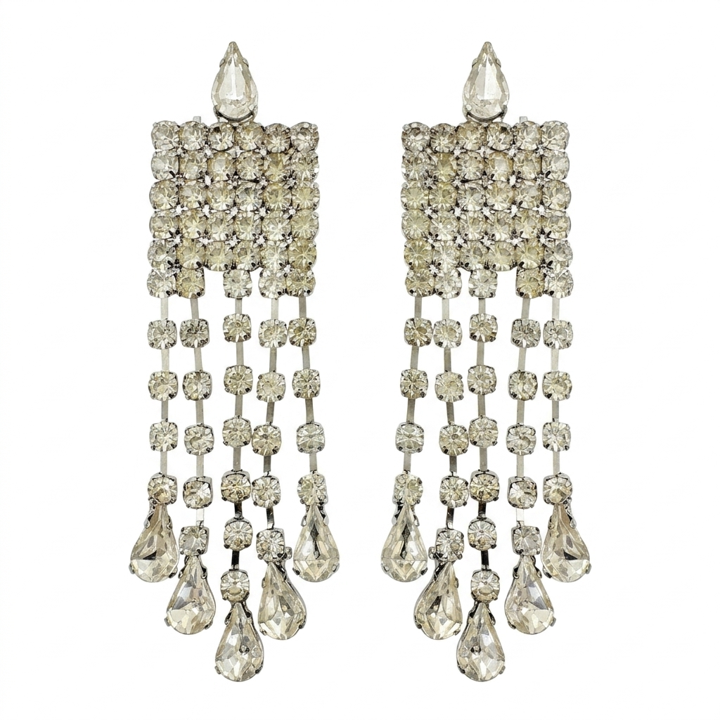 Crystal Chandelier Earrings for Women