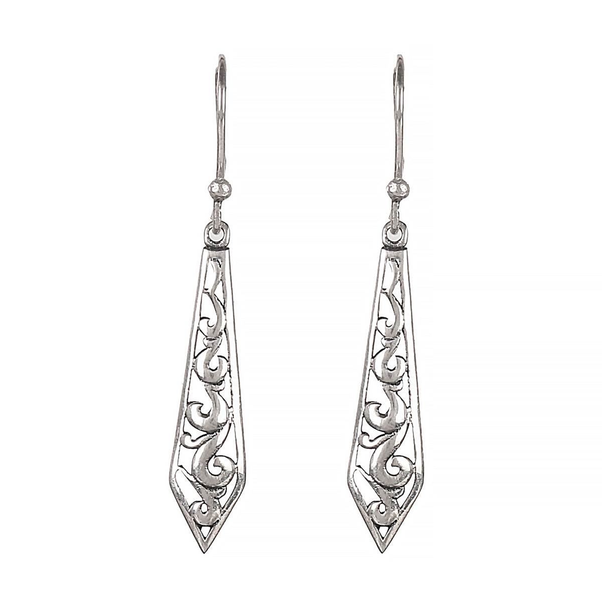 925 Sterling Silver Statement Earrings for Women | Textured Boho Chic Artisan Gift