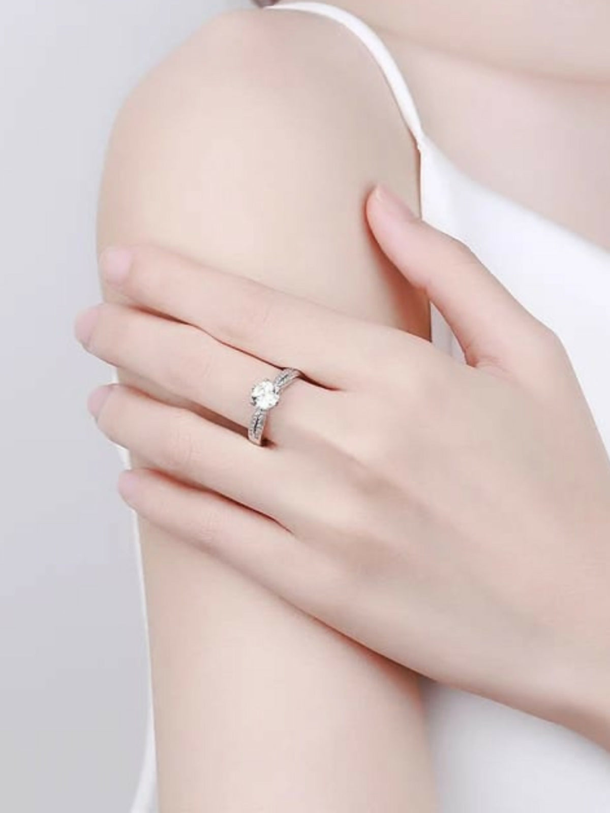 Brd Jewelry 925 Sterling Silver Zircon Adjustable Finger Ring For Women And Girls I Gifts For Women, Girls, Girlfriend