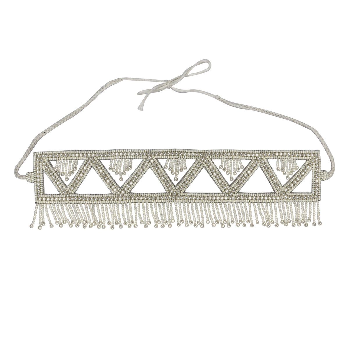 Aayat Choker Necklace in Off White