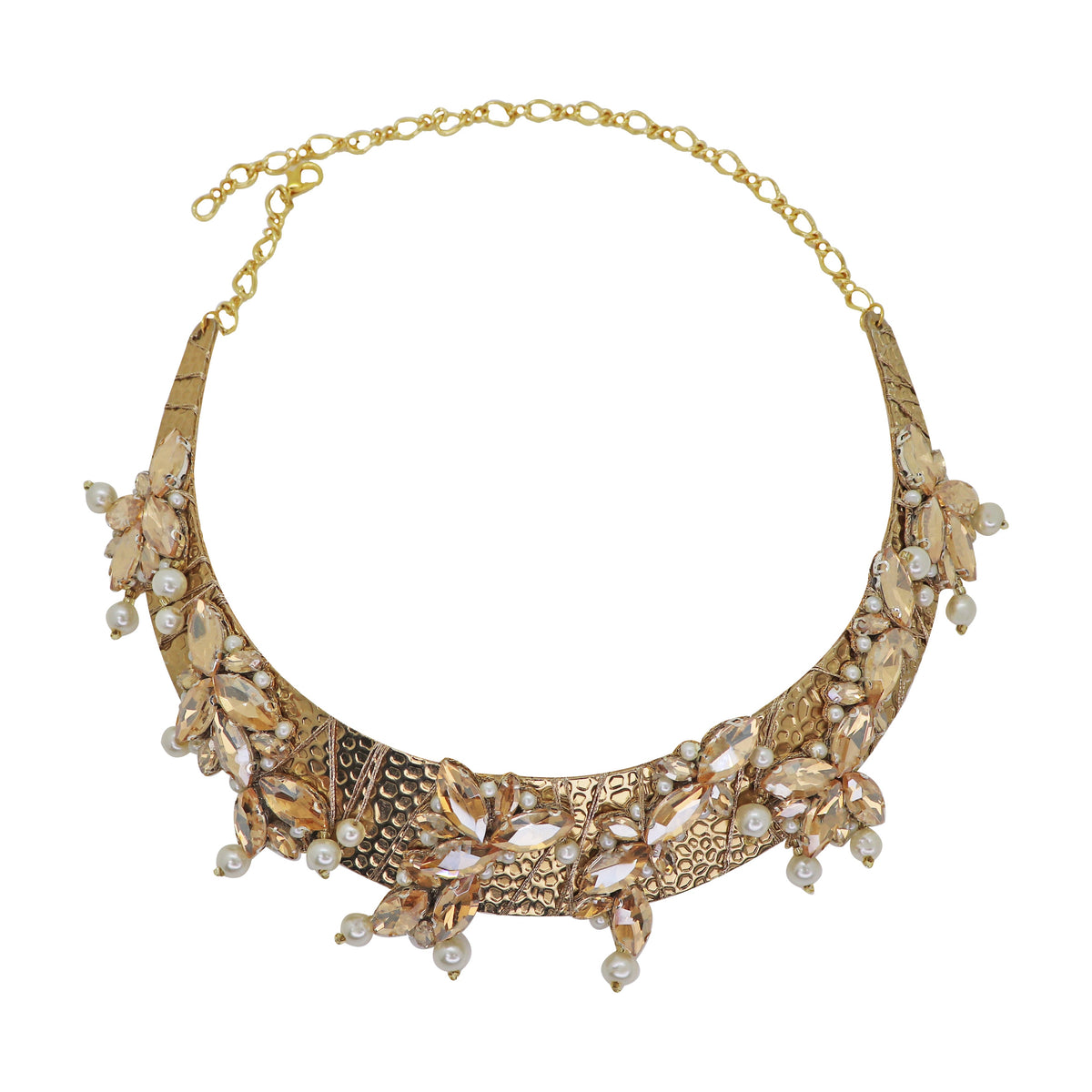 Swara Necklace in Gold