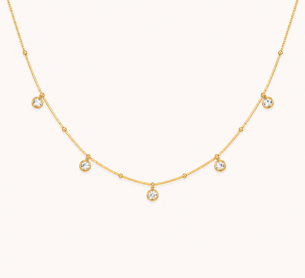Starlight Satellite Necklace
