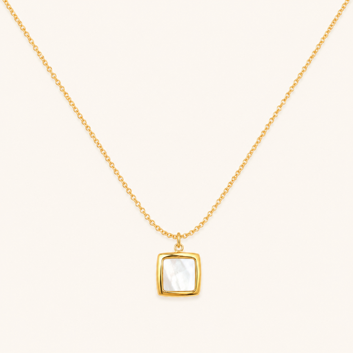 Mother of Pearl Pendant Necklace