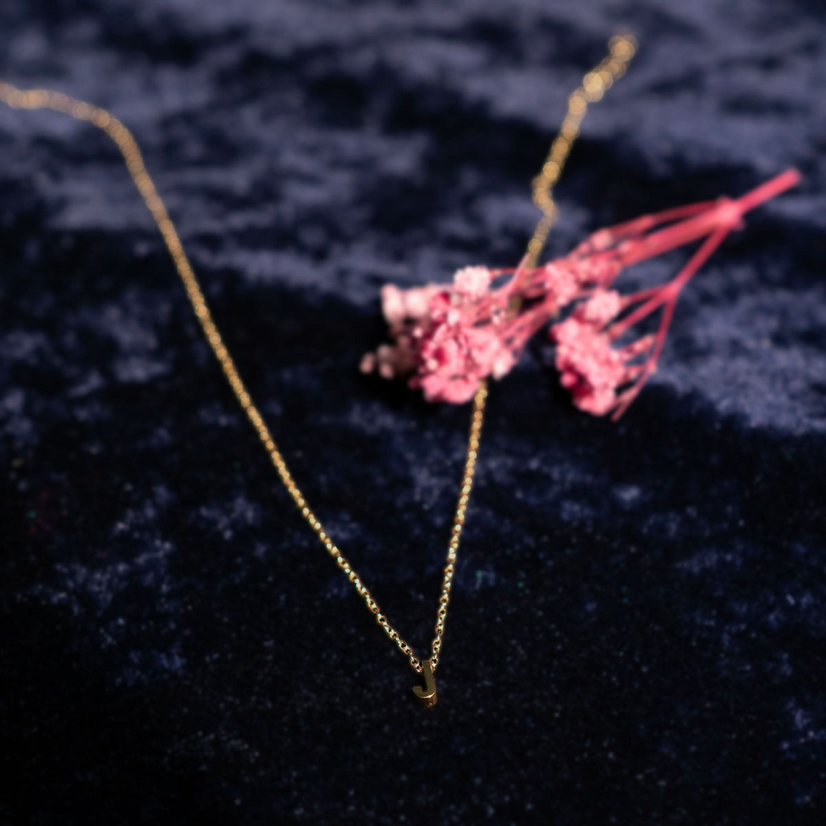 18K Gold Plated Initial Pendant Necklace for Women | Anti Tarnish