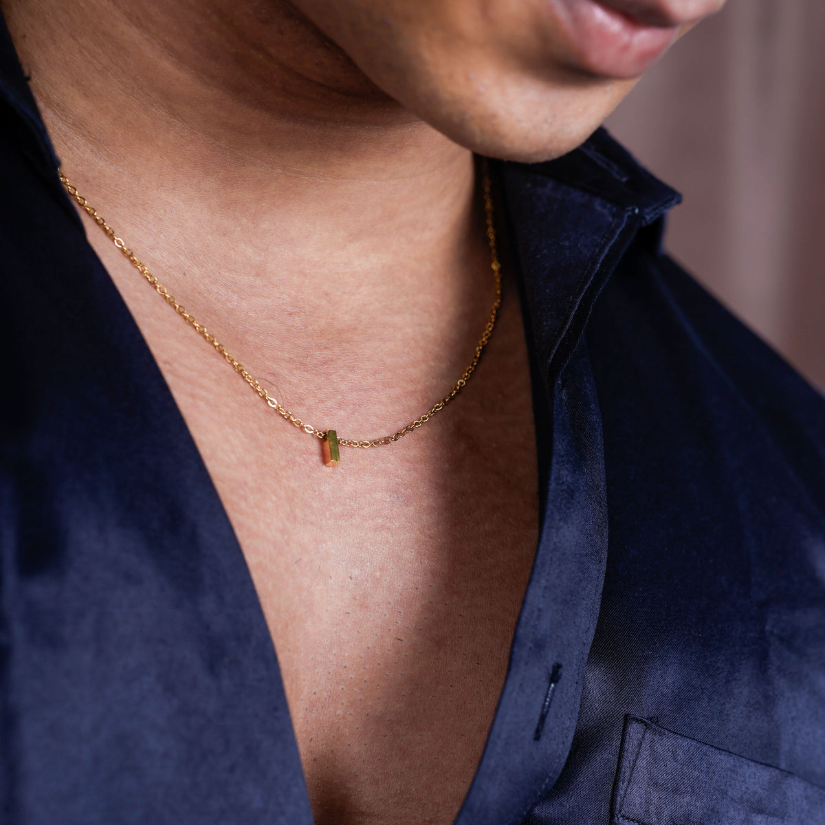 18K Gold Plated Initial Pendant Necklace for Women | Anti Tarnish