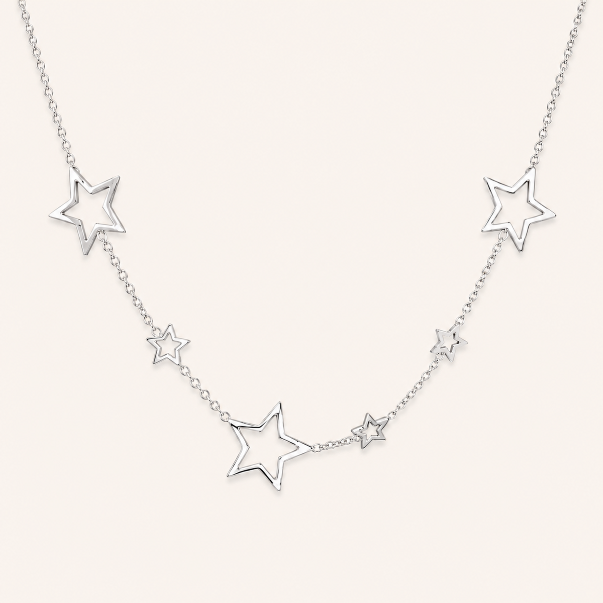 Starlight Silver Necklace