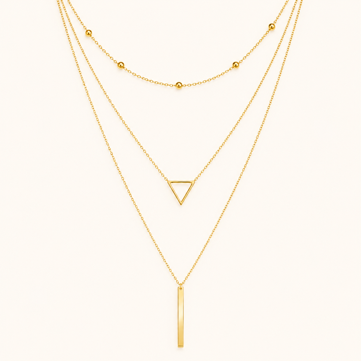 Urban Street Layered Necklace