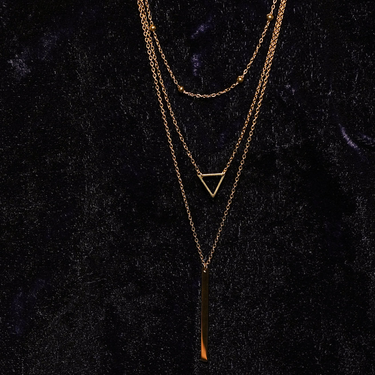 Urban Street Layered Necklace