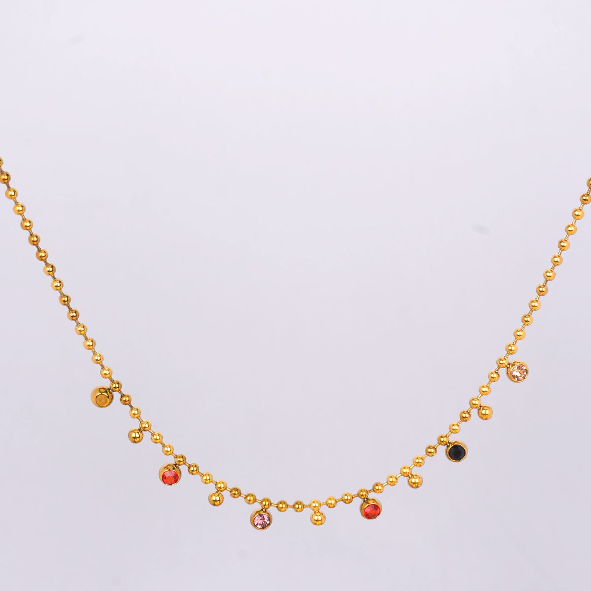 Nova Gleam Recta Collar Necklace