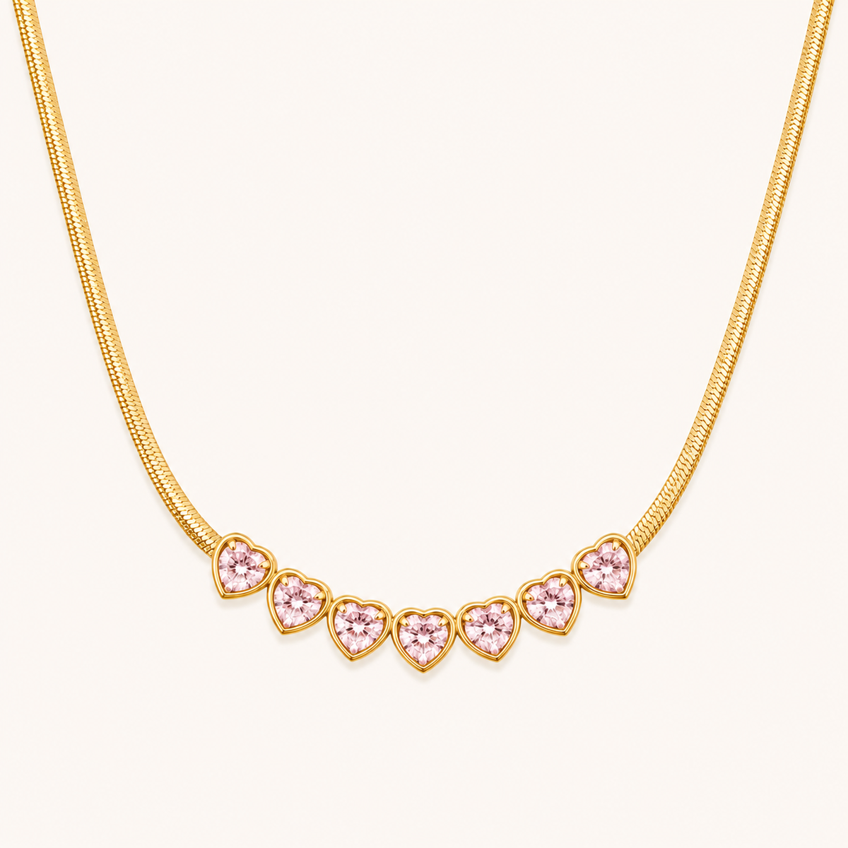 Heart of Diamonds Necklace