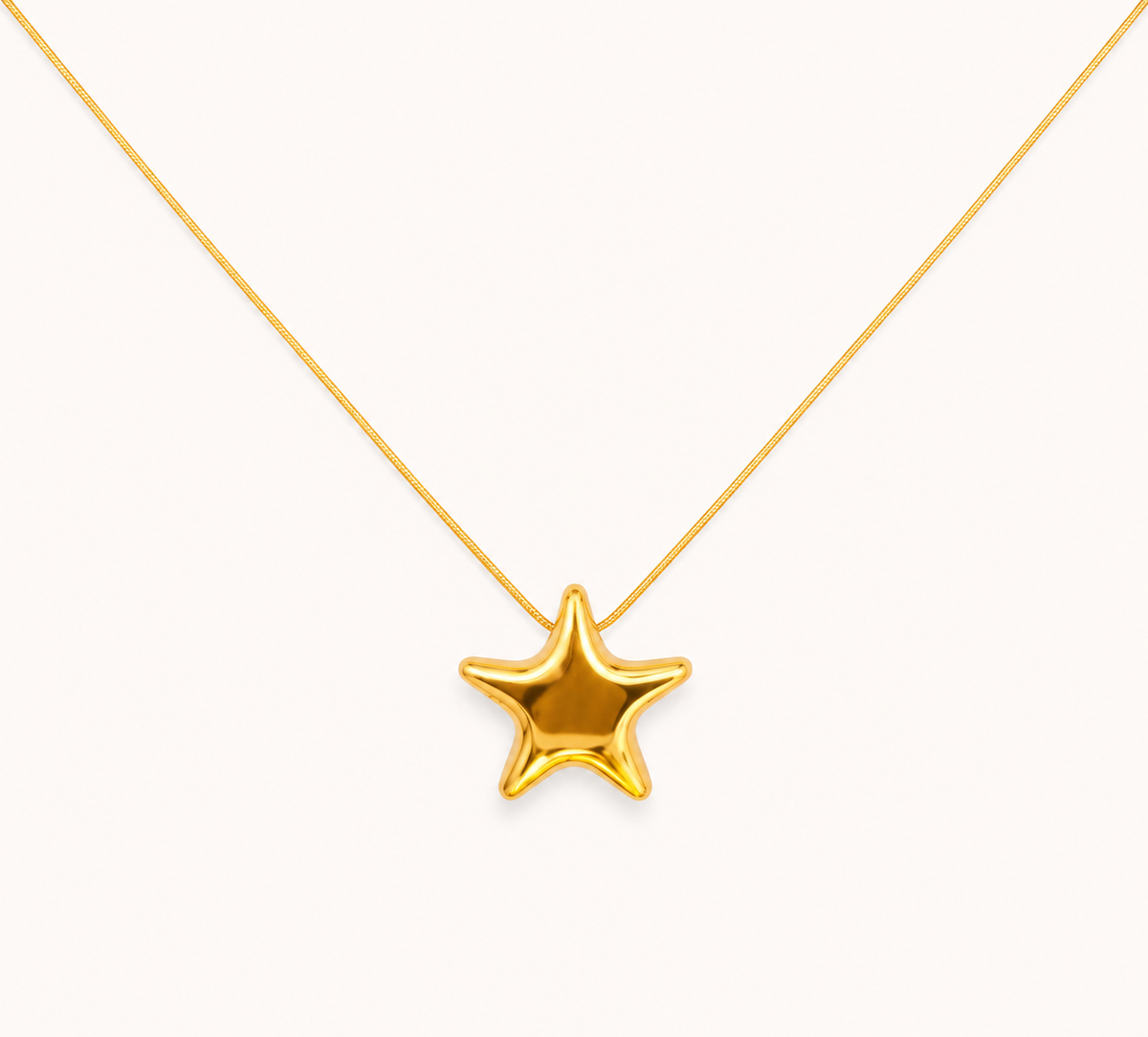 Starlume Minimal Gold Duo Necklace