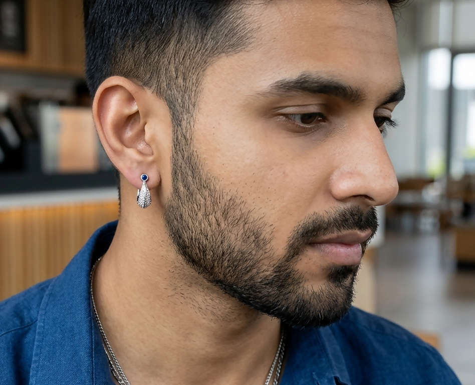 92.5 Silver Gents Moon Bali