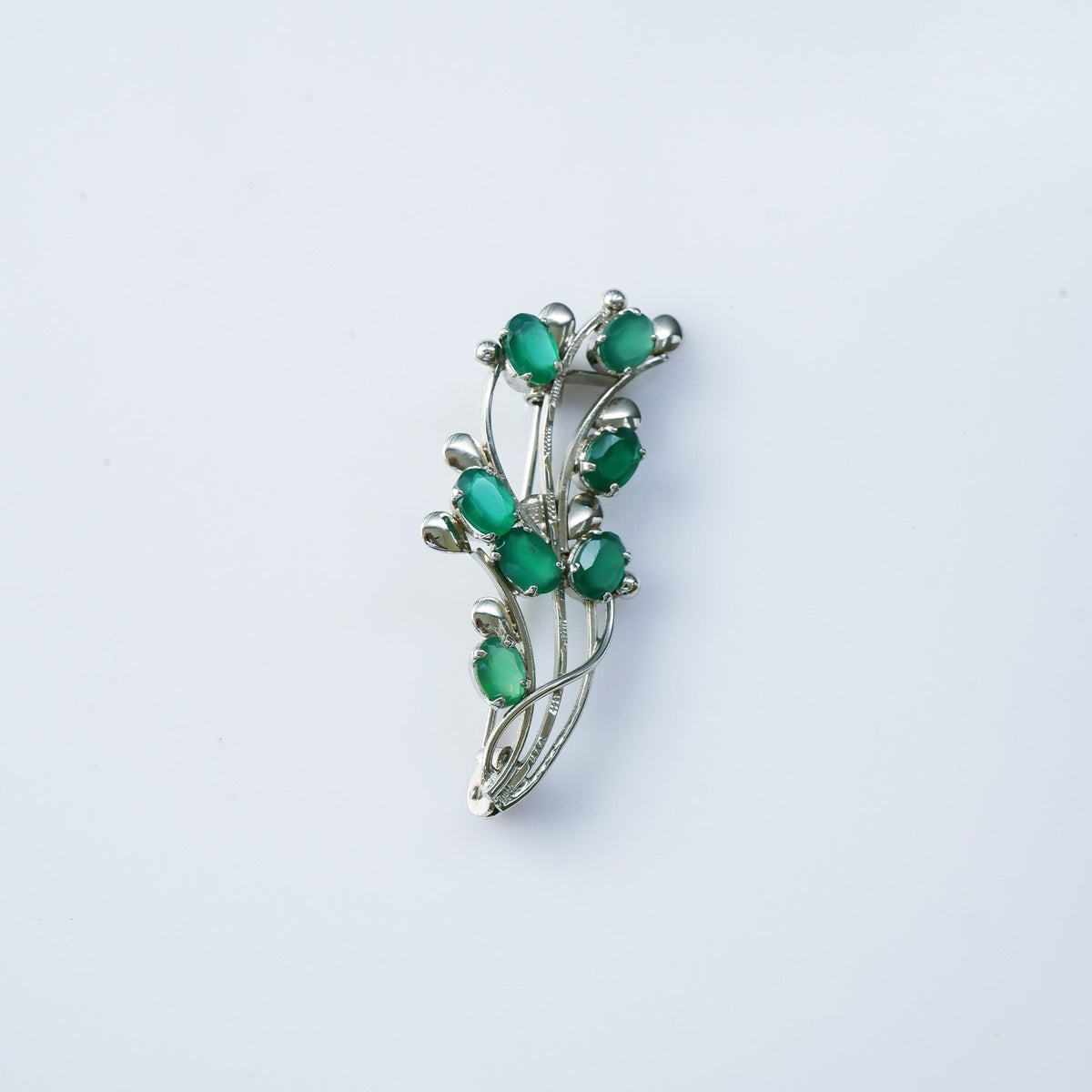 Onyx Brooch