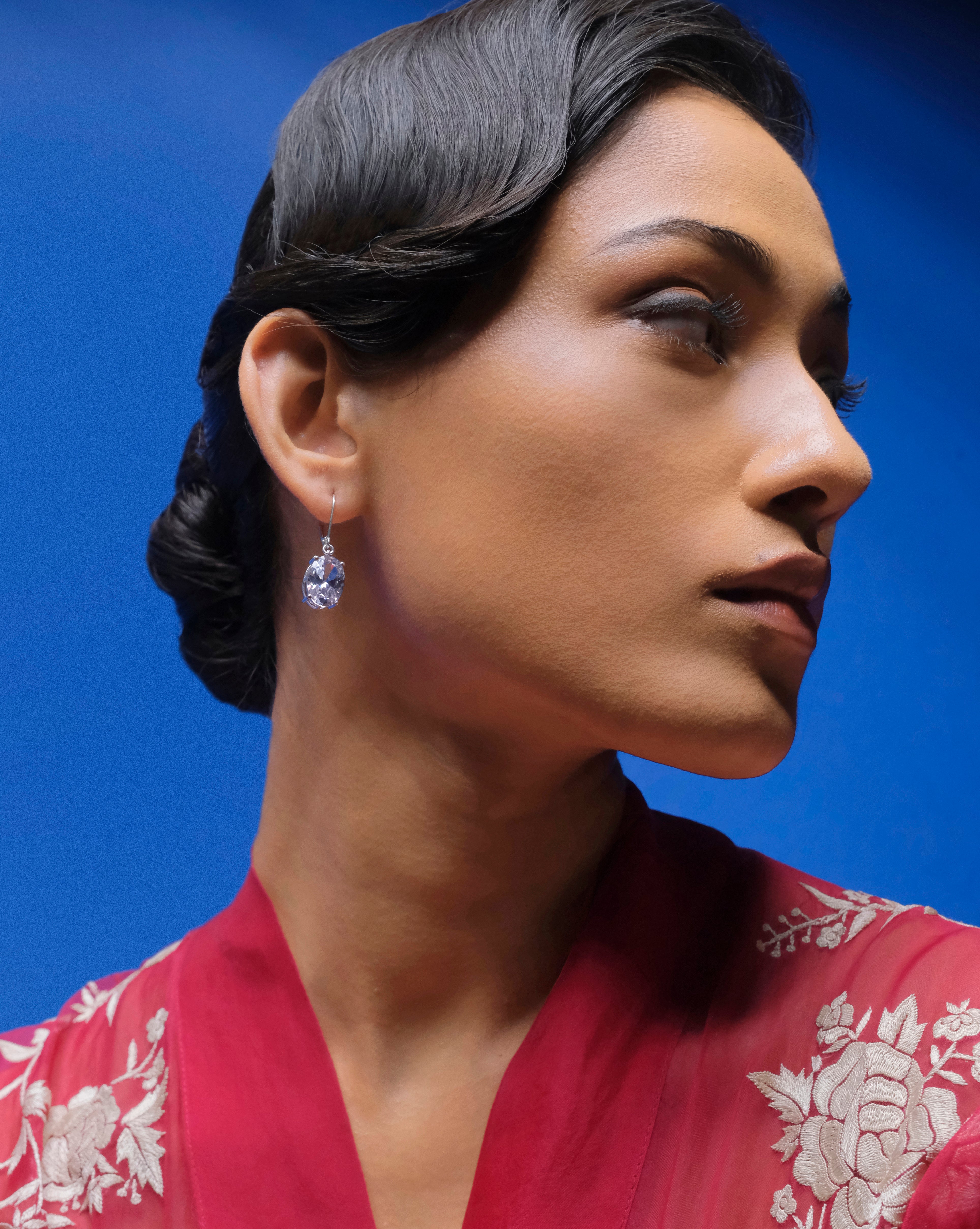 LILIAN WHITE EARRINGS