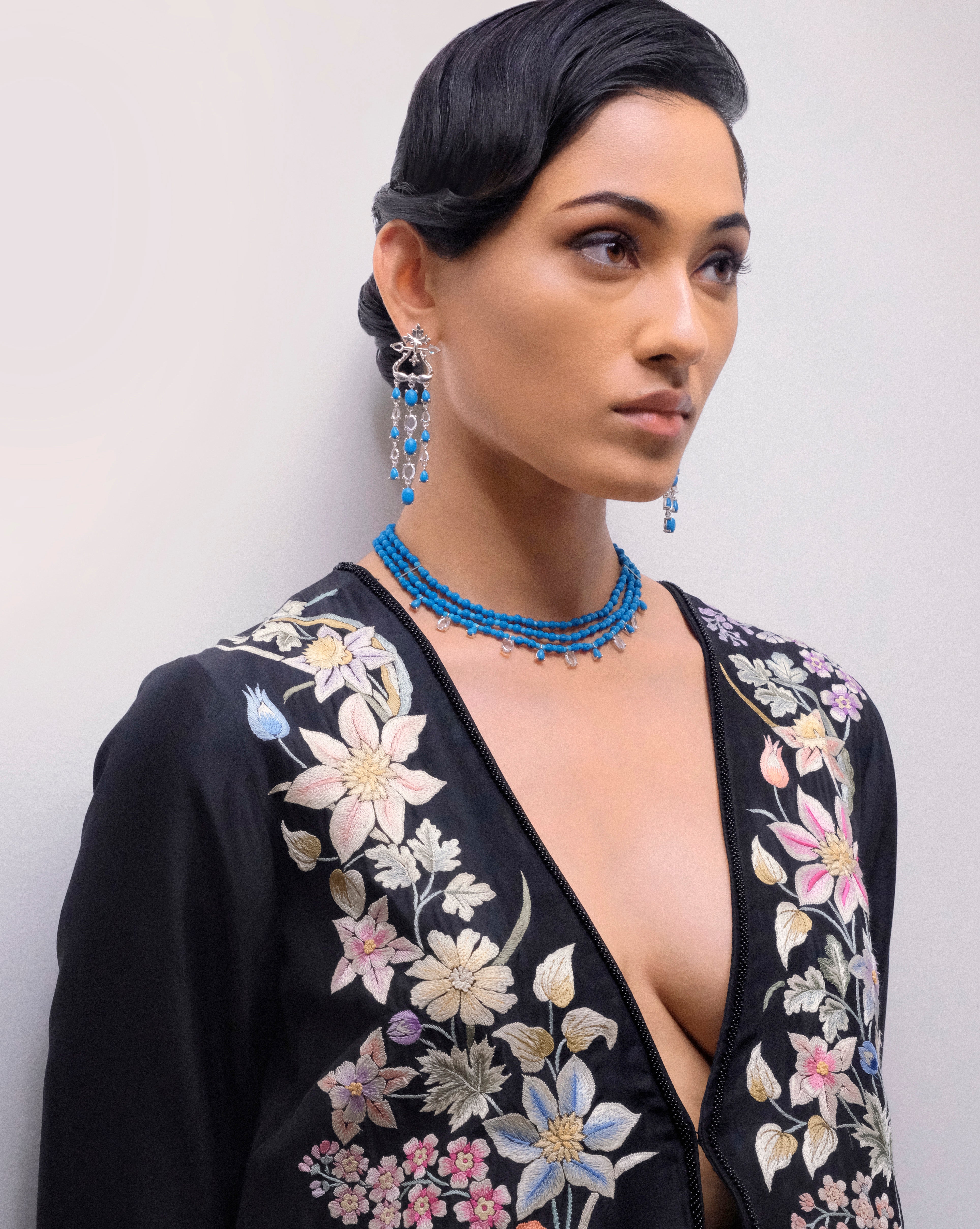 BLUE OF PARADISE EARRINGS