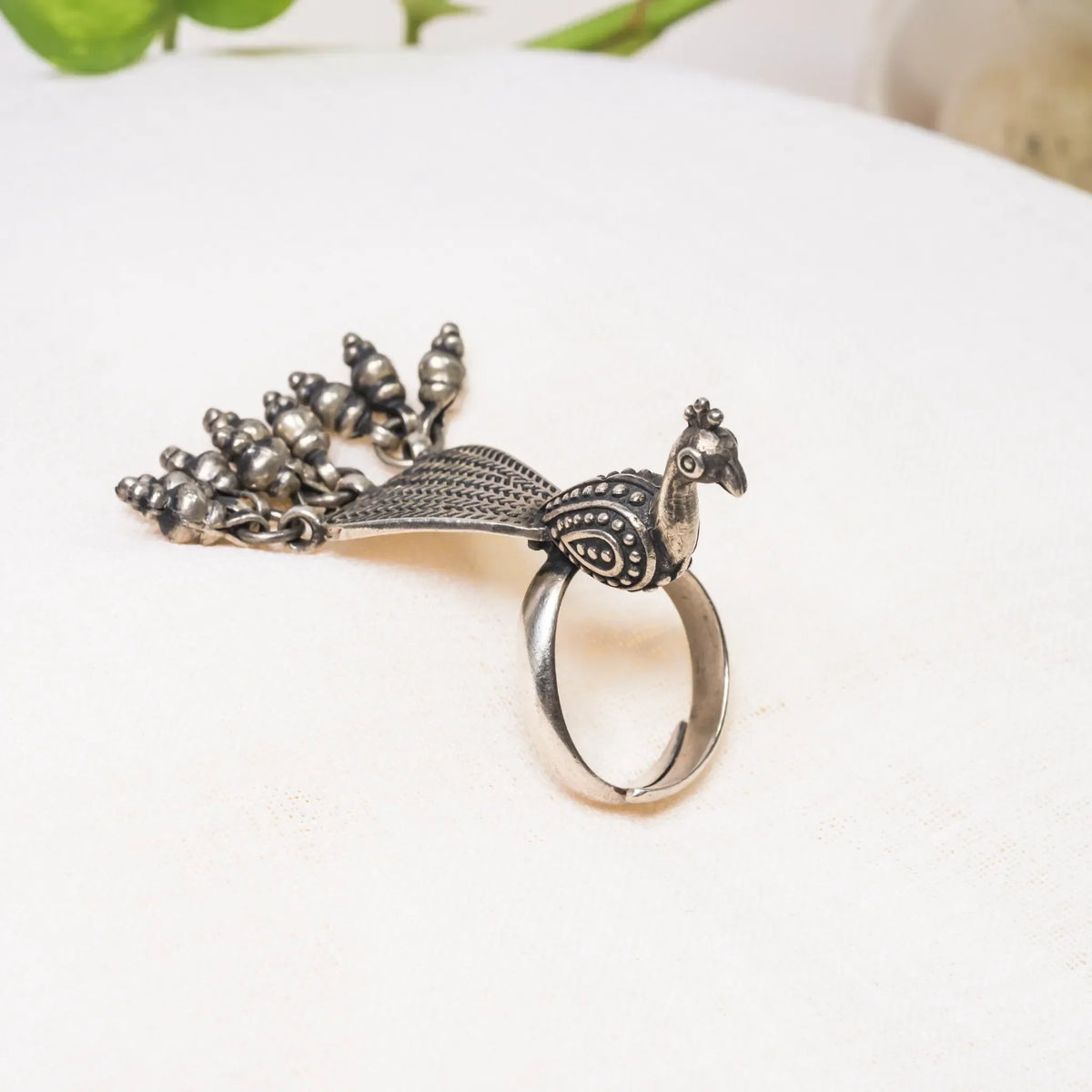 Peacock Ring - Varenya Galleria