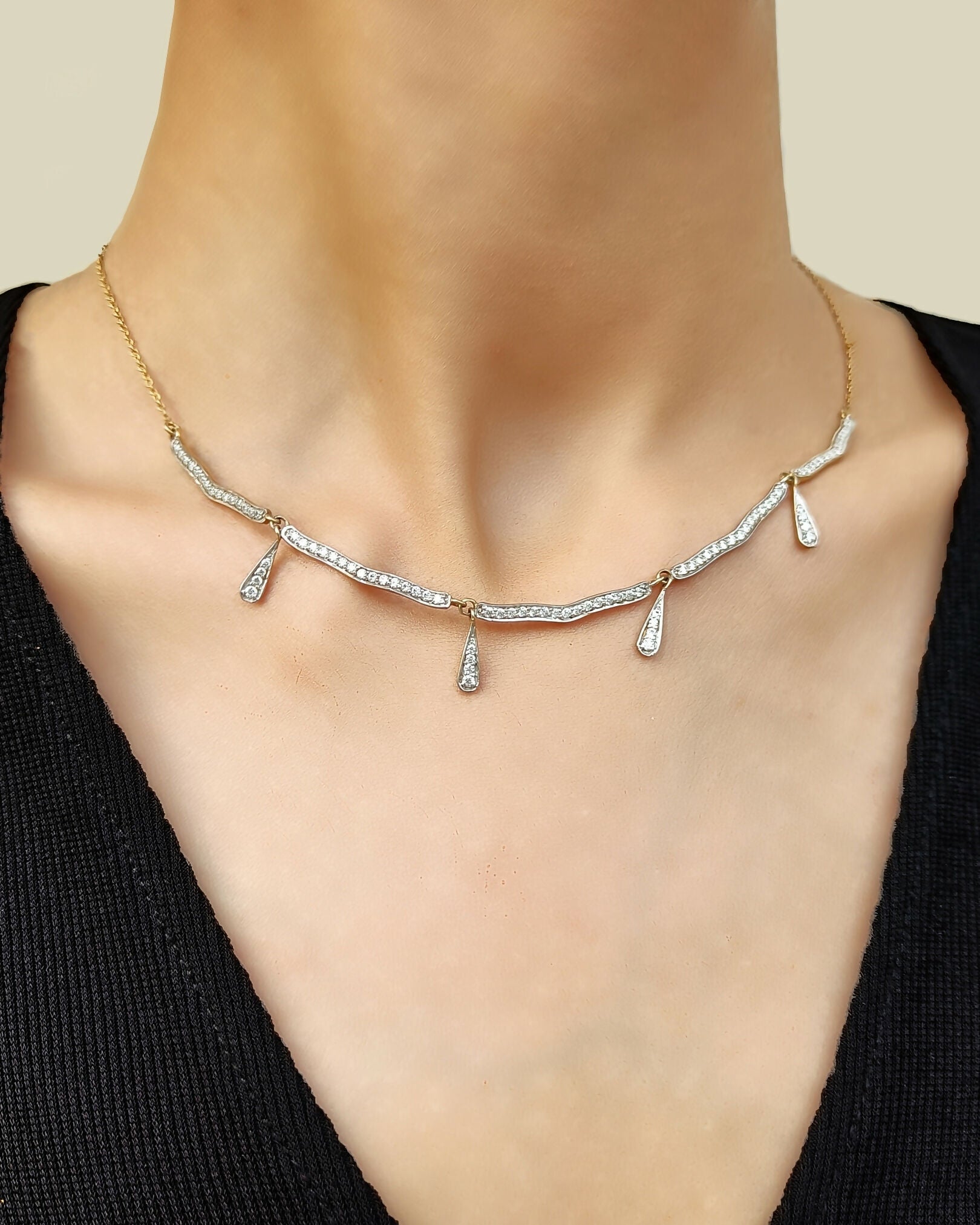 Aurora Diamond Necklace