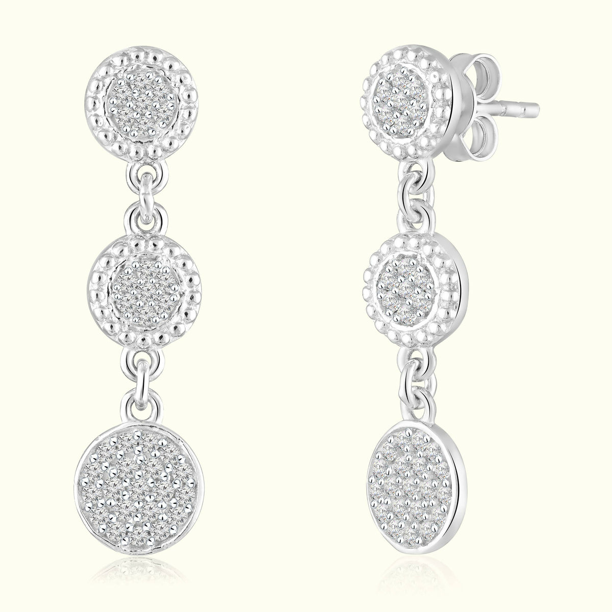 Elara Silver Necklace Set