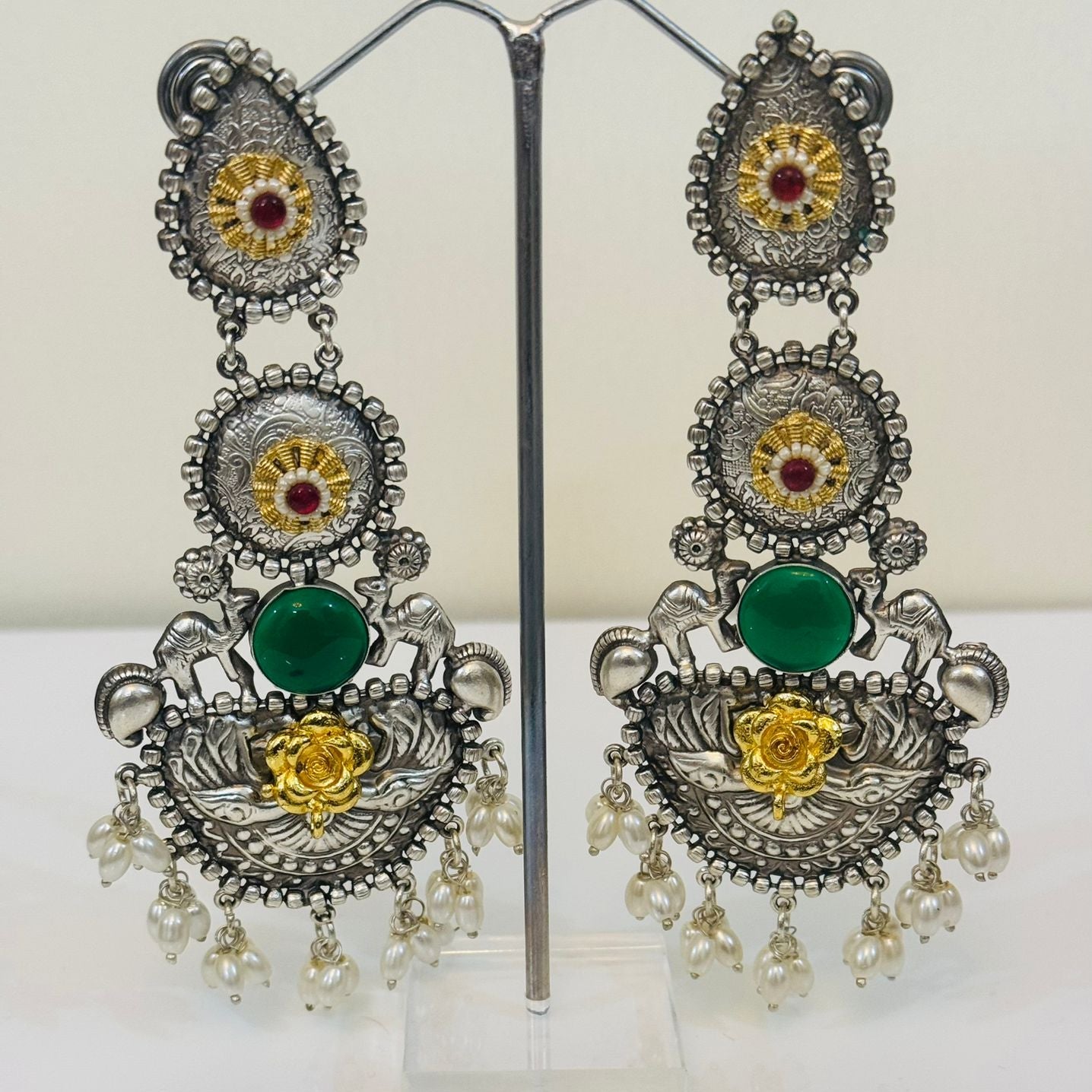 Rajastambh Dangler Earrings
