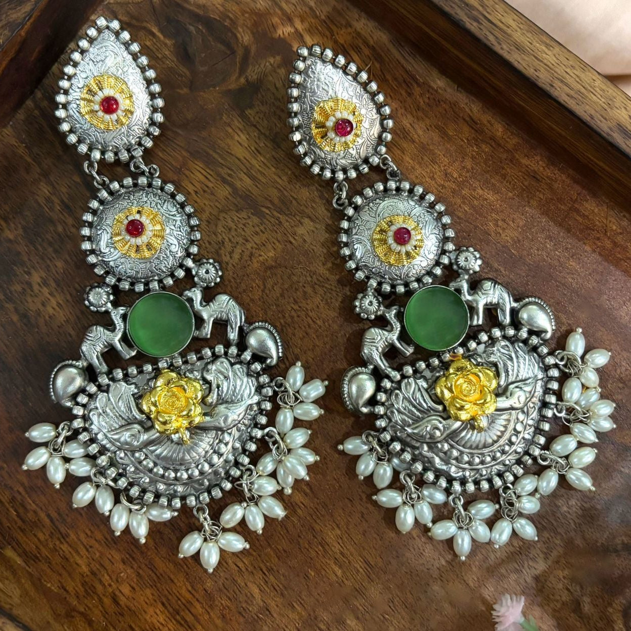 Rajastambh Dangler Earrings